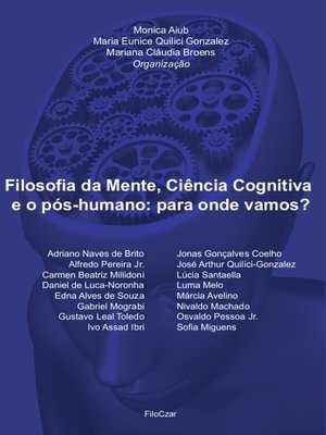 cover image of Filosofia da Mente, Ciência Cognitiva e o pós-humano